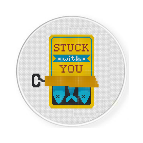 Stuck With You Cross Stitch Pattern - Image 2