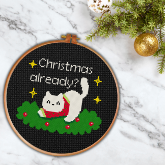 Christmas Already? Cross Stitch Pattern