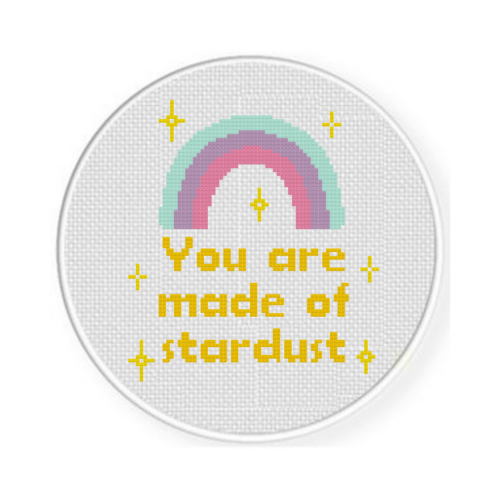 You Are Made Of Stardust Cross Stitch Pattern - Image 2