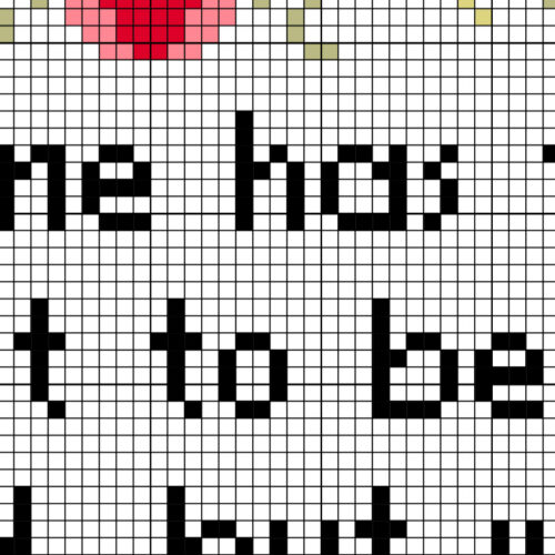 Everyone Has The Right To Be Stupid, But You Are Abusing The Privilege Cross Stitch Pattern - Image 4