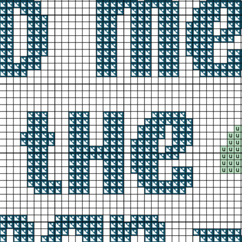 Find Me In The Ocean Cross Stitch Pattern - Image 3