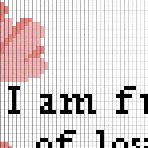 I Am Full Of Love Poems And Rage Cross Stitch Pattern - Image 4