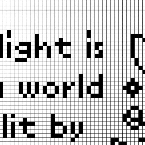 Night Is A World Lit By Itself Cross Stitch Pattern - Image 3