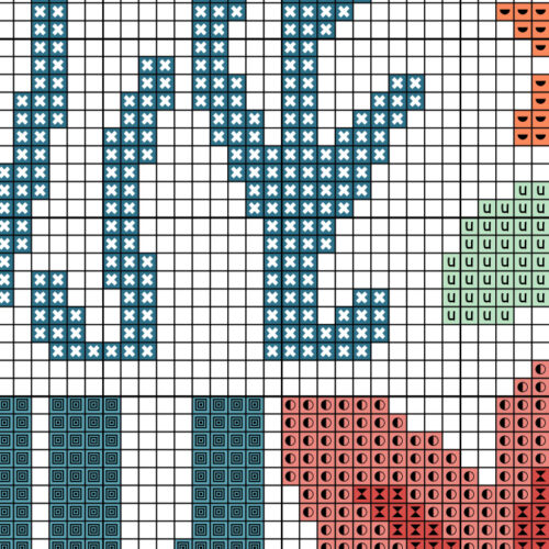 Stay Salty Cross Stitch Pattern - Image 4