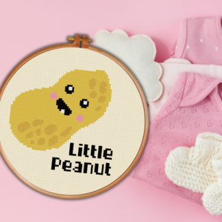 Little Peanut Cross Stitch Pattern