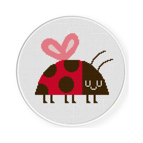 Love Bug Again Cross Stitch Pattern - Image 2