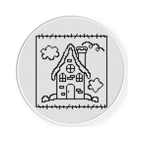 House Patch Cross Stitch Pattern - Image 2