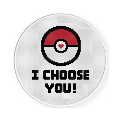 I Choose You! Cross Stitch Pattern - Image 2