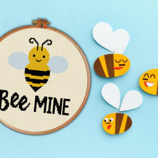 Bee Mine Again Cross Stitch Pattern