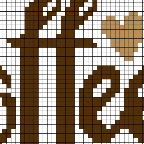 Coffee Typography Cross Stitch Pattern - Image 4