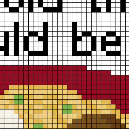 I Was Told There Would Be Ramen Cross Stitch Pattern - Image 3