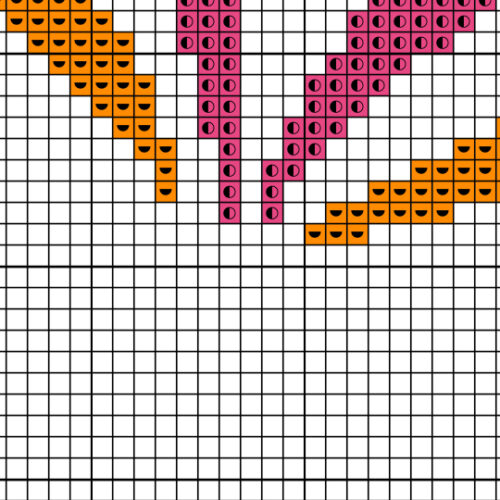 Party Frame Cross Stitch Pattern - Image 3