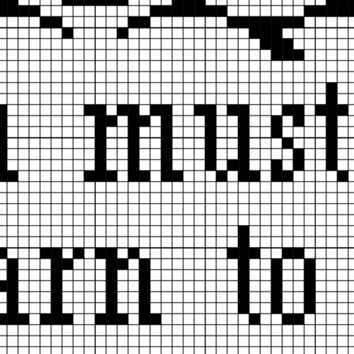 You Must Learn To Proceed Without Certainty Cross Stitch Pattern - Image 3