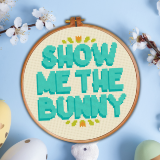 Show Me The Bunny Cross Stitch Pattern