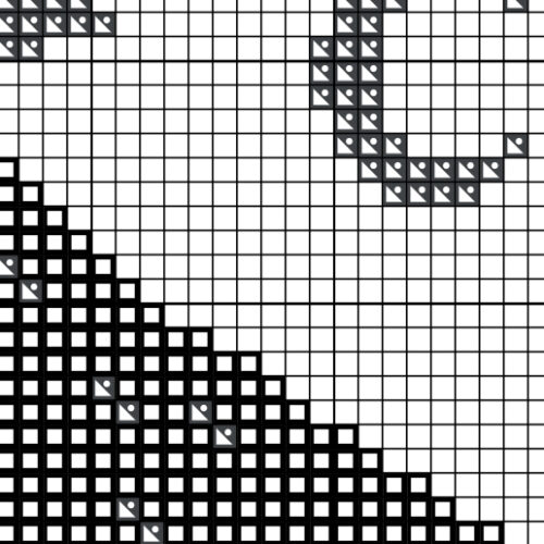 Books And Crow Cross Stitch Pattern - Image 3