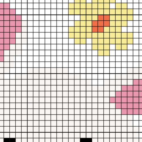 Bunny Spring Cart Cross Stitch Pattern - Image 4
