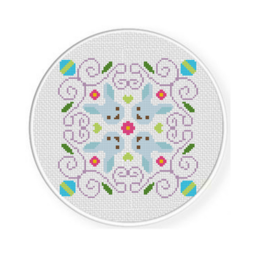 Easter Bunny Block Cross Stitch Pattern - Image 2
