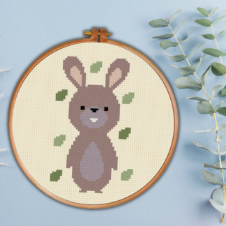 Cute Bunny Cross Stitch Pattern
