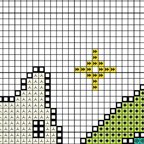 Kitty Wings Cross Stitch Pattern - Image 3