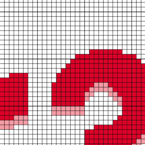 Nerdy Heart Cross Stitch Pattern - Image 4