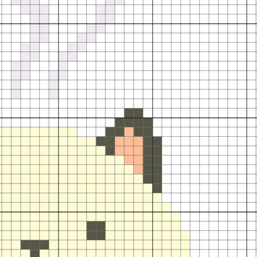 TeaCat Cross Stitch Pattern - Image 3