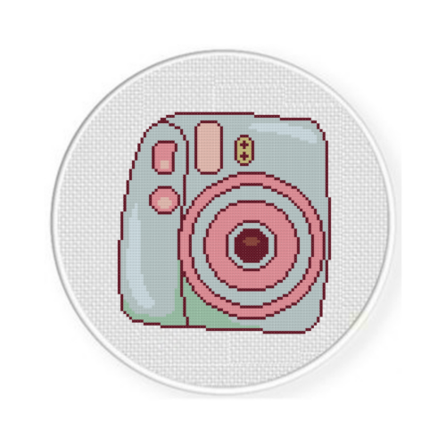 Retro Camera Cross Stitch Pattern - Image 2