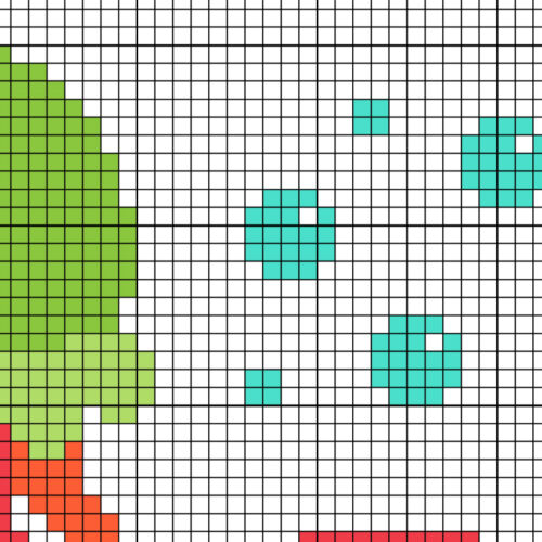 Cute Little Jellyfish Cross Stitch Pattern - Image 4
