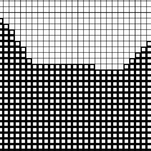 Cutesy Black Cat Cross Stitch Pattern - Image 3
