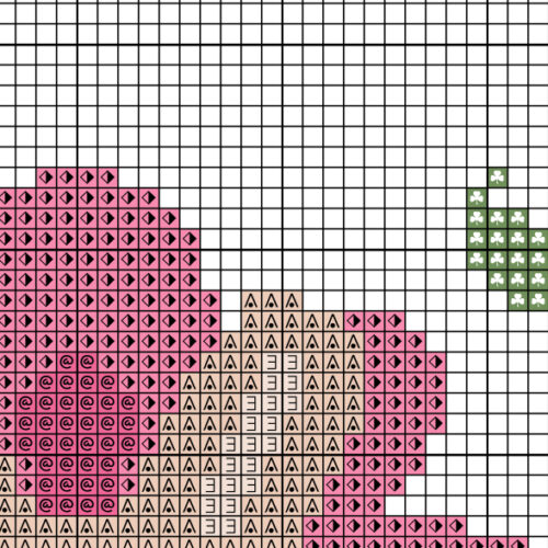 Flowery Bunny Cross Stitch Pattern - Image 4