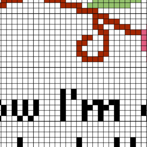 I Know I'm A Handful But That's Why You Got Two Hands Cross Stitch Pattern - Image 3
