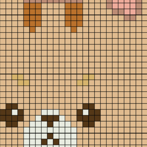 Kawaii Sitting Kitty Cross Stitch Pattern - Image 4