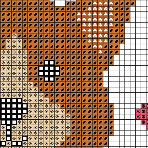 Sitting Corgi Cross Stitch Pattern - Image 3