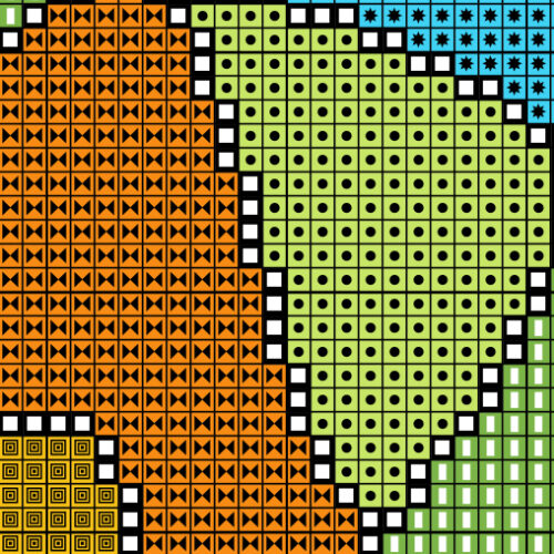Stained Glass Butterfly Cross Stitch Pattern - Image 4