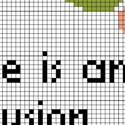 Time Is An Illusion, Only Back Pain Is Real Cross Stitch Pattern - Image 3