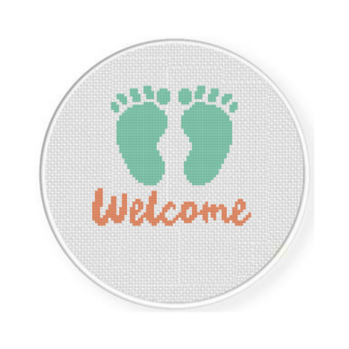 Baby Announcement Cross Stitch Pattern - Image 2