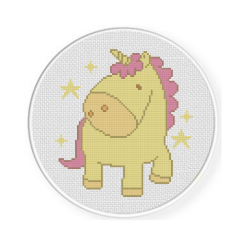Cutie Unicorn Cross Stitch Pattern - Image 2