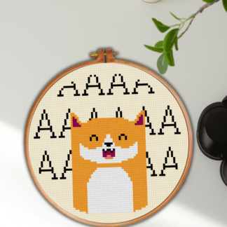 AAAAAA Cat Cross Stitch Pattern