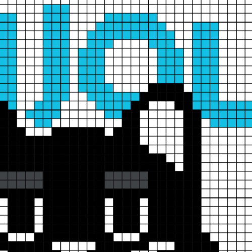 Bonjour Kitty Cross Stitch Pattern - Image 4