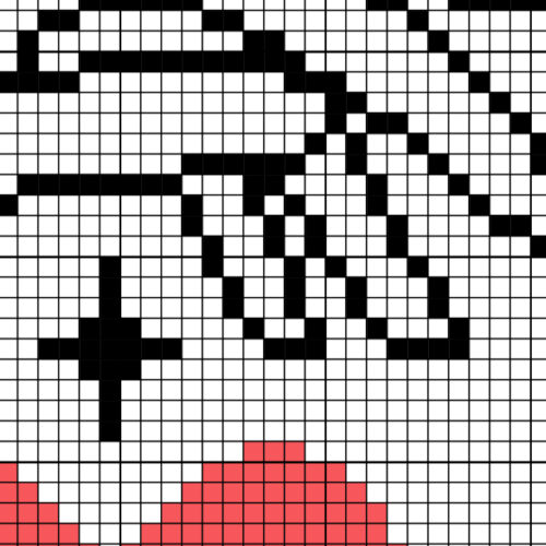 Heart Hands Cross Stitch Pattern - Image 4