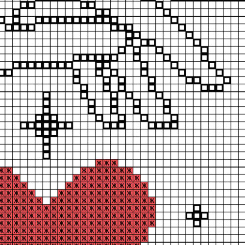 Heart Hands Cross Stitch Pattern - Image 3