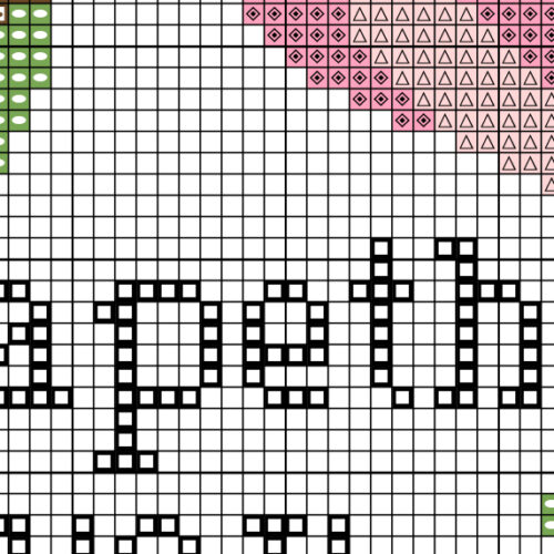 I Flapeth Away From Thine Nonsense Cross Stitch Pattern - Image 3