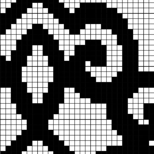 Square Wrought Iron Cross Stitch Pattern - Image 4