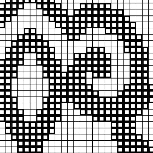 Square Wrought Iron Cross Stitch Pattern - Image 3