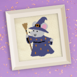 Wizard Mouse Cross Stitch Pattern