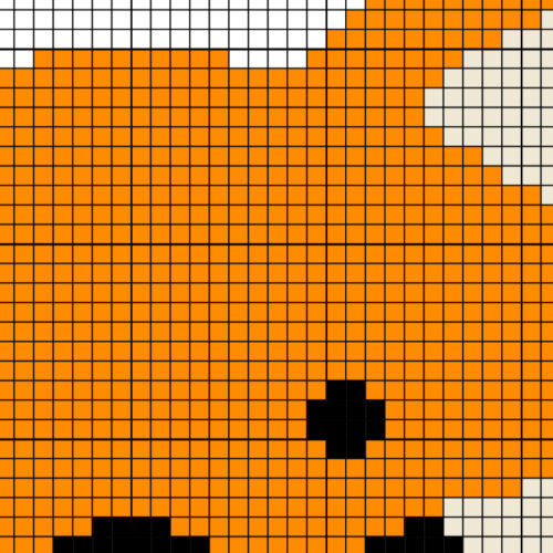 Kid In Fox Beanie Cross Stitch Pattern - Image 4