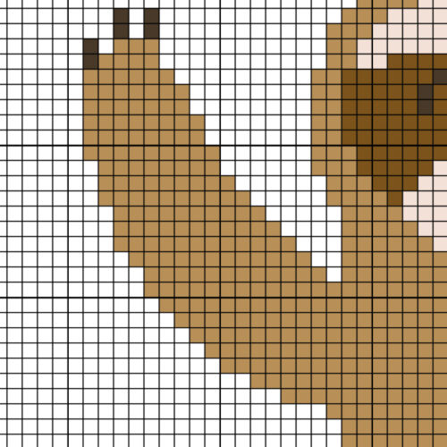 Mermaid Sloth Cross Stitch Pattern - Image 3