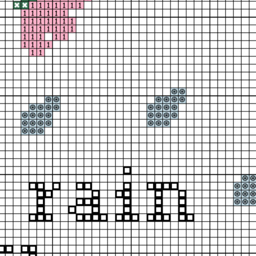 No Rain No Flowers Cross Stitch Pattern - Image 3