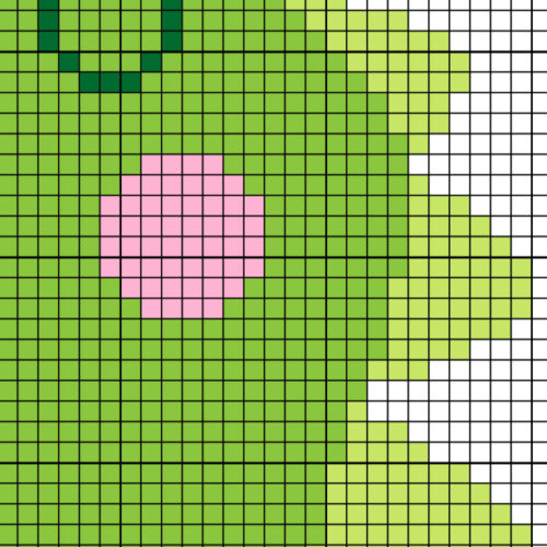 Reading T-Rex Cross Stitch Pattern - Image 3