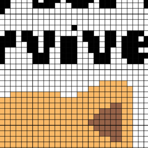 Slay Serve Survive Cross Stitch Pattern - Image 4