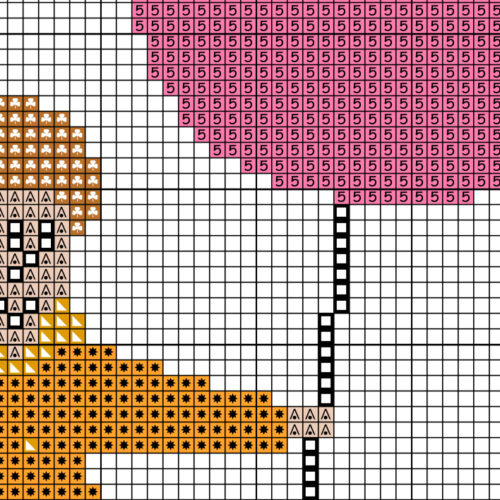 Windy Girl Cross Stitch Pattern - Image 4